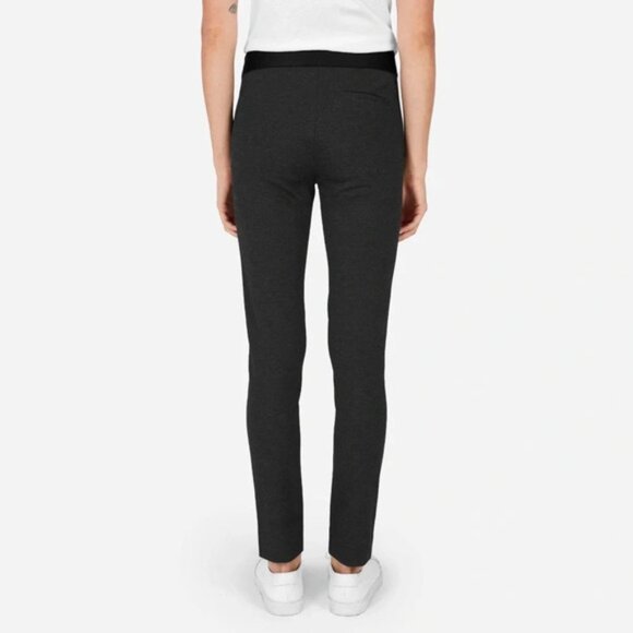 Everlane  Dark Grey Stretch Ponte skinny pant, size 00 - Picture 3 of 12